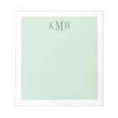 Farbblockminze Notepad Notizblock (Vorderseite)