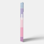 Farbblockpastellfarben Streifen Case-Mate iPhone Hülle (Rückseite / Rechts)