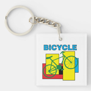 Farbblockrad Schlüsselanhänger
