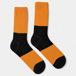 Farbblocksocken - orange socken