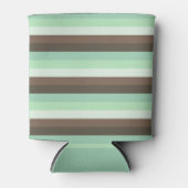 Farbblockstreifen mit Minze Chocolate Chip Dosenkühler (Vorderseite)