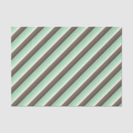 Farbblockstreifen mit Minze Chocolate Chip Seidenpapier