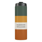 FarbblockTherme für das Skript Monogramm Thermosbecher (Vorderseite)