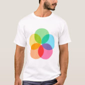 Farbblume T-Shirt (Vorderseite)