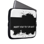 Farbblut Elektronik-Bag Laptopschutzhülle (Vorne Rechts)