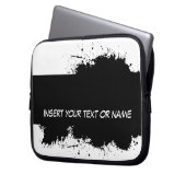 Farbblut Elektronik-Bag Laptopschutzhülle (Vorderseite Links)