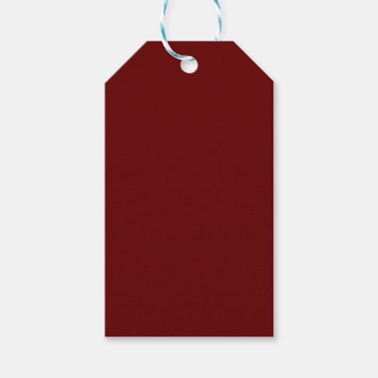 Farbblut Geschenkanhänger (Vorderseite)