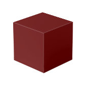 Farbblut Würfel (Rückseite Schrägansicht)