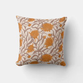 Farbbreite große Blume Herbst Kissen