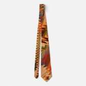 Farbbrich mit Zick- oder Welleneffekt Krawatte (Rückseite)