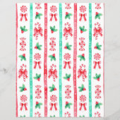 Farbbrief vom Weihnachtsmann für Kinder (Rückseite)