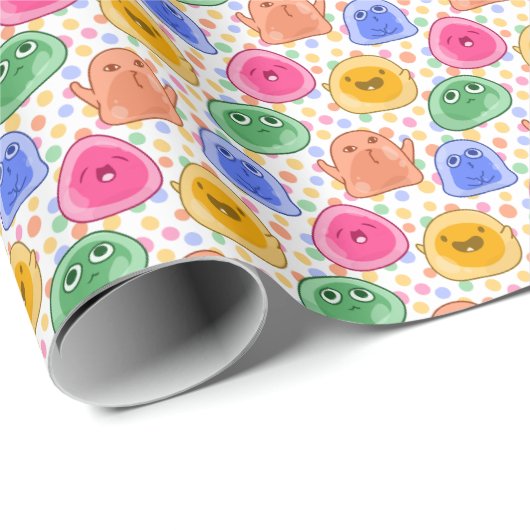 Farbbrille Geschenkpapier (Rolleneckpunkt)