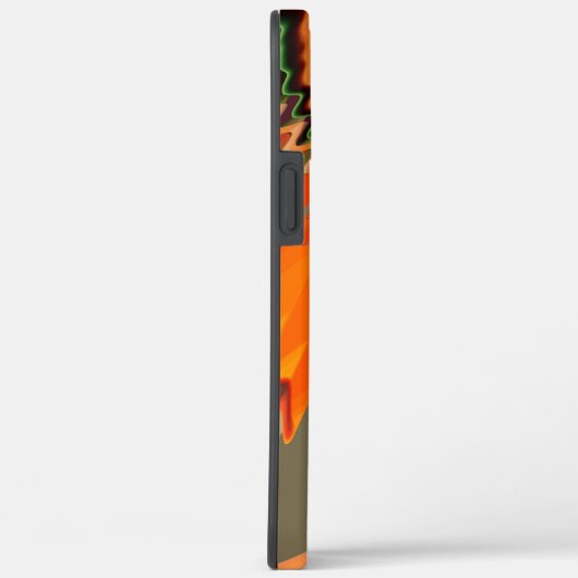 Farbbruch mit Zick- oder Welleneffekt Case-Mate iPhone Hülle (Rückseite / Rechts)