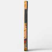 Farbbruch mit Zick- oder Welleneffekt Case-Mate iPhone Hülle (Rückseite / Links)