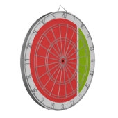 Farbbruchkreise Dartscheibe (Vorderseite Links)