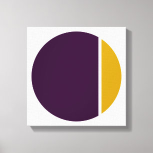 Farbbruchkreise Leinwanddruck