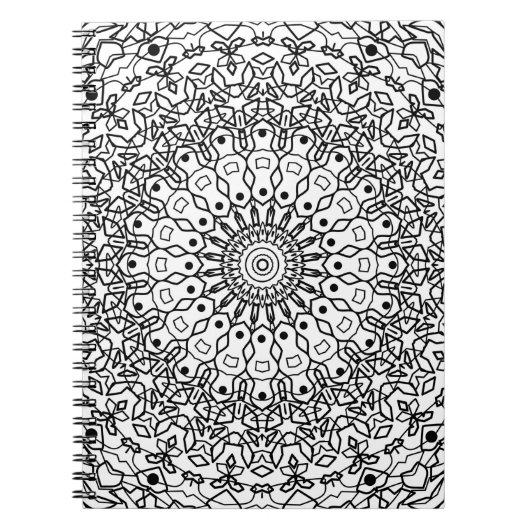 Farbbuch, Farbbuch Antistress Notizblock (Vorderseite)