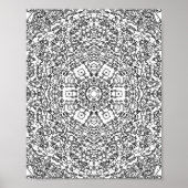 Farbbuch, Farbbuch Antistress Poster (Vorne)