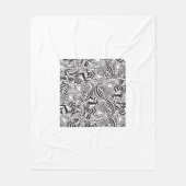 Farbbuch für Erwachsene Fleecedecke (Vorderseite)