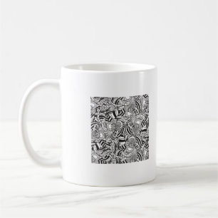 Farbbuch für Erwachsene Kaffeetasse