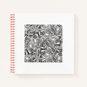 Farbbuch für Erwachsene Notizblock