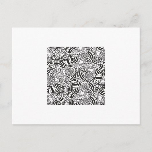 Farbbuch für Erwachsene Postkarte (Vorderseite)