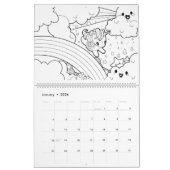 Farbbuchkalender Kalender (Jan 2026)