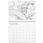 Farbbuchkalender Kalender (Jan 2027)
