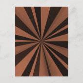 Farbburst - Orange Postkarte (Vorderseite)