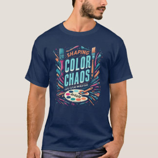 Farbchaos zu einem zukünftigen Weltklassekünstler T-Shirt