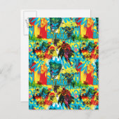 Farbcode-Muster 1 Postkarte (Vorne/Hinten)