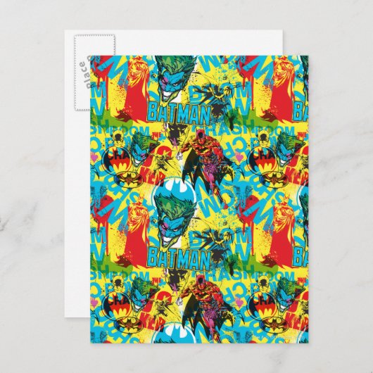 Farbcode-Muster 1 Postkarte (Vorne/Hinten)