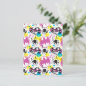 Farbcode-Muster 3 Postkarte (Stehend Vorderseite)