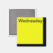 Farbcode-Tag des Magnet-Kalender-Visuell-Tools der Magnet (Vorderseite/Rückseite)