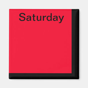 Farbcode-Tag des Magnet-Kalender-Visuell-Tools der Magnet