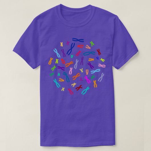 Farbcodierte DNS T-Shirt (Design vorne)