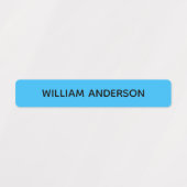 Farbcodierte Kinder Wassersicherer Name Etiketten (Design 1)