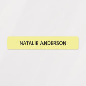 Farbcodierte Kinder Wassersicherer Name Etiketten (Design 2)