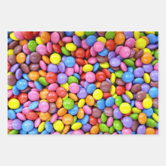 Farbcremepapier Geschenkpapier Set (Vorderseite 3)