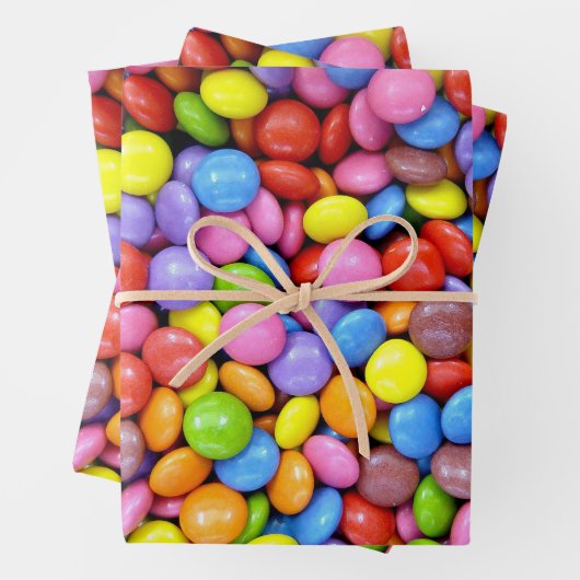 Farbcremepapier Geschenkpapier Set (Beispiel)