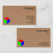 FarbCube - Karte (Vorne/Hinten)