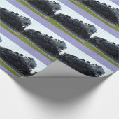 Farbdampf-Motor-Verpackung Papier Geschenkpapier (Ecke)