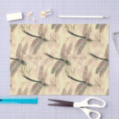 Farbdarstellung für Libellen Seidenpapier (Handwerk)