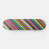 Farbdiagonale kariert skateboard (Horizontal)