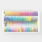 Farbdiagramm Banner (Horizontal)