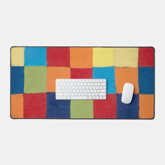 Farbdiagramm "Qu 1" | Paul Klee | Schreibtischunterlage (Tastatur & Maus)