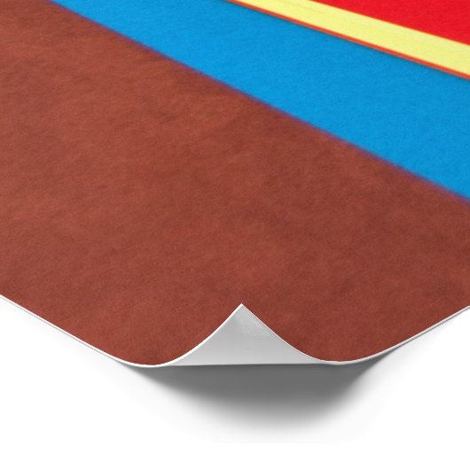 Farbdiagrammplakat Poster (Ecke)