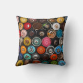 Farbdosen, Graffiti, Kissen (Rückseite)