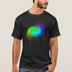 Farbdrehbeschleunigung T-Shirt
