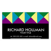 Farbdreieck Magnetische Visitenkarte (Vorderseite)